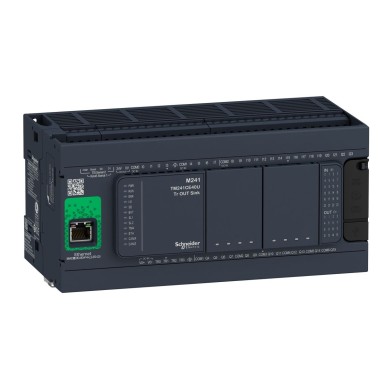 TM241CE40R - Loogikakontroller, Modicon M241, 40 IO relee Ethernet - Schneider Electric - Loogikakontroller, Modicon M241, 40 IO relee Ethernet - Schneider Electric - 0