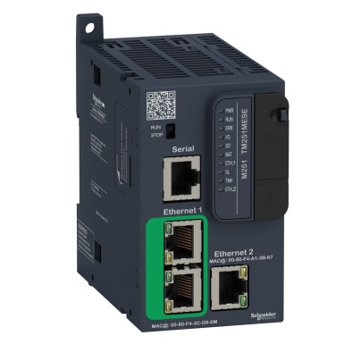 TM251MESE - Loogikakontroller, Modicon M251, 2x Ethernet - Schneider Electric - Loogikakontroller, Modicon M251, 2x Ethernet - Schneider Electric - 0