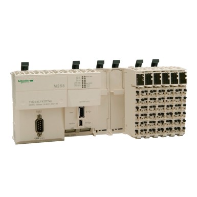 TM258LF42DT4L - Loogikakontroller, Modicon M258, kompaktne baas 42 + 4 I/O, 24 V DC, CANopen - Schneider Electric - Loogikakontroller, Modicon M258, kompaktne baas 42 + 4 I/O, 24 V DC, CANopen - Schneider Electric - 0