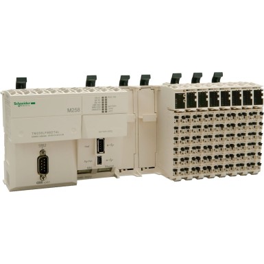 TM258LF66DT4L - Loogikakontroller, Modicon M258, kompaktne alus 66 + 4 I/O, 24 V DC - Schneider Electric - Loogikakontroller, Modicon M258, kompaktne alus 66 + 4 I/O, 24 V DC - Schneider Electric - 0