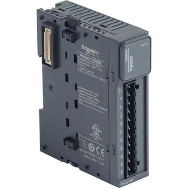 TM3AQ2 - Analoogväljundmoodul, Modicon TM3, 2 väljundit (kruvi) 24 VDC - Schneider Electric - Analoogväljundmoodul, Modicon TM3, 2 väljundit (kruvi) 24 VDC - Schneider Electric - 0