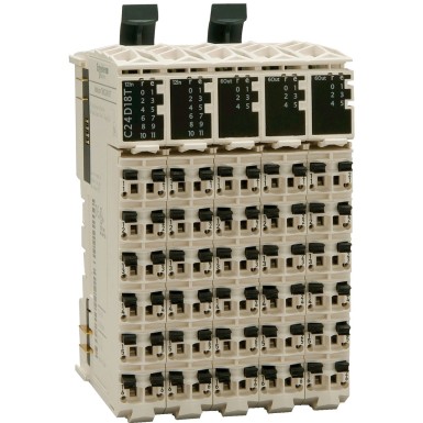 TM5C12D8T - Kompaktne I/O laiendusplokk, Modicon TM5, 20 12 DI, 8 DO transistoriga - Schneider Electric - Kompaktne I/O laiendusplokk, Modicon TM5, 20 12 DI, 8 DO transistoriga - Schneider Electric - 0