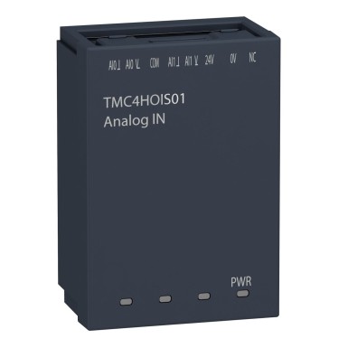 TMC4HOIS01 - Analoogsisenduskassett, Modicon M241, tõstmine 1 analoogvooluga - Schneider Electric - Analoogsisenduskassett, Modicon M241, tõstmine 1 analoogvooluga - Schneider Electric - 0