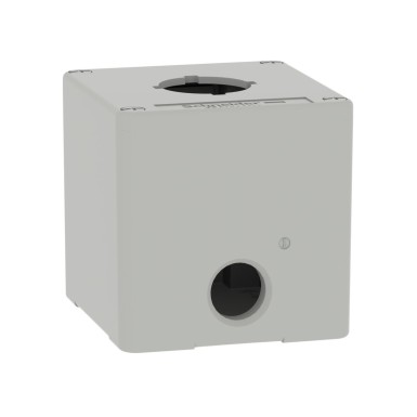 XAPD1601 - Tühi juhtimispult, Harmony XAP, XB2 SL, tsinksulam, hall, M20, 1 väljalõige 30mm, 80x80x77mm, UL cULus - Schneider Electric - Tühi juhtimispult, Harmony XAP, XB2 SL, tsinksulam, hall, M20, 1 väljalõige 30mm, 80x80x77mm, UL cULus - Schneider Electric - 5