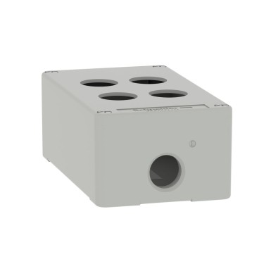 XAPD2204 - Tühi juhtimispult, Harmony XAP, XB2 SL, tsinksulam, hall, M20, 4 väljalõiget 22mm, 80x130x51,5mm, UL cULus - Schneider Electric - Tühi juhtimispult, Harmony XAP, XB2 SL, tsinksulam, hall, M20, 4 väljalõiget 22mm, 80x130x51,5mm, UL cULus - Schneider Electric - 3