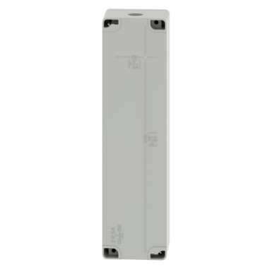 XAPD5508 - Harmony XAP, XB2 SL, Tühi juhtimispult, alumiinium, hall, M32, 8 väljalõike 22mm, 85 x 310 x 77 - Schneider Electric - Harmony XAP, XB2 SL, Tühi juhtimispult, alumiinium, hall, M32, 8 väljalõike 22mm, 85 x 310 x 77 - Schneider Electric - 3