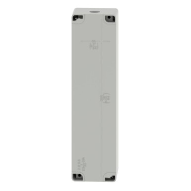 XAPD5606 - Tühi juhtimispult, Harmony XAP, XB2 SL, alumiinium, hall, M32, 6 väljalõike 30mm koos sisselõikega, 80x310x77mm - Schneider Electric - Tühi juhtimispult, Harmony XAP, XB2 SL, alumiinium, hall, M32, 6 väljalõike 30mm koos sisselõikega, 80x310x77mm - Schneider Electric - 4