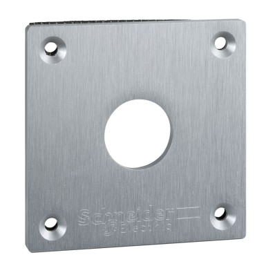 XAPE301 - Harmony XAP, XB2 SL, puuritud esiplaat, metall, 1 väljalõige, 72 x 72 mm, ?22 - Schneider Electric - Harmony XAP, XB2 SL, puuritud esiplaat, metall, 1 väljalõige, 72 x 72 mm, ?22 - Schneider Electric - 0