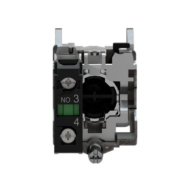 XB4BA3341 - Surunupp, metall, Harmony XB4, lame, valge, 22mm, vedru tagastus, märgistatud UP ARROW, 1NO - Schneider Electric - Surunupp, metall, Harmony XB4, lame, valge, 22mm, vedru tagastus, märgistatud UP ARROW, 1NO - Schneider Electric - 3