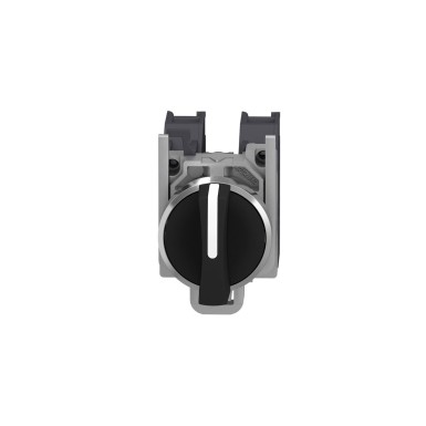 XB4BD33GEX - Valiklüliti, Harmony XB4 - ATEX D, metall, 22 mm, 3 asendit, must standardkäepide, stay put, kruviklambrite klemmid, 2NO - Schneider Electric - Valiklüliti, Harmony XB4 - ATEX D, metall, 22 mm, 3 asendit, must standardkäepide, stay put, kruviklambrite klemmid, 2NO - Schneider Electric - 1