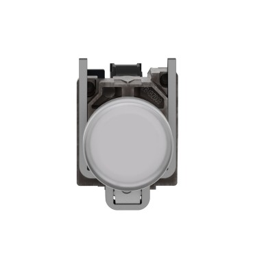 XB4BVB1 - Kontrolltuli, Harmony XB4, metall, valge, 22mm, universaalne LED, tavaline lääts, 24V AC DC - Schneider Electric - Kontrolltuli, Harmony XB4, metall, valge, 22mm, universaalne LED, tavaline lääts, 24V AC DC - Schneider Electric - 1