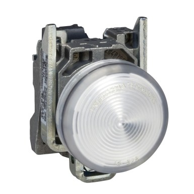 XB4BVB1EX - Täielik pilootvalgusti, Harmony XB4, ümmargune ?22 mm, IP65, valge, integreeritud LED, 24 V, kinnituskohad, ATEX - Schneider Electric - Täielik pilootvalgusti, Harmony XB4, ümmargune ?22 mm, IP65, valge, integreeritud LED, 24 V, kinnituskohad, ATEX - Schneider Electric - 0