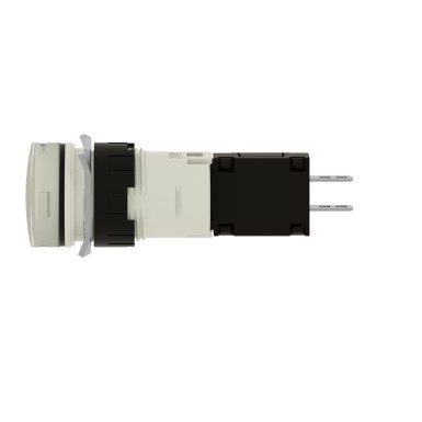 XB6AV1BB - Täielik kontrolltuli, Harmony XB6, valge ? 16, integreeritud LED-iga 12...24 V - Schneider Electric - Täielik kontrolltuli, Harmony XB6, valge ? 16, integreeritud LED-iga 12...24 V - Schneider Electric - 6