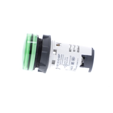 XB7EV03BP - Monoliitne kontrolltuli, Harmony XB7, plastik, roheline, 22mm, integreeritud LED, 24V AC DC - Schneider Electric - Monoliitne kontrolltuli, Harmony XB7, plastik, roheline, 22mm, integreeritud LED, 24V AC DC - Schneider Electric - 3