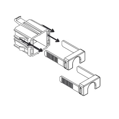 XBTZGCLP2 - USB-kinnitus täiustatud paneeli jaoks - Schneider Electric - USB-kinnitus täiustatud paneeli jaoks - Schneider Electric - 0