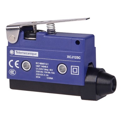 XCJ125C - Telemecanique - Short flat lever plunger