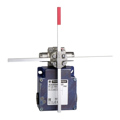 XCKMR44D2H29 - Limit switch, Limit switches XC Standard - Telemecanique - Limit switch, Limit switches XC Standard, XCKMR, reverse head stay put crossed rods, 2x(NC+NO), slow, M20 - Telemecanique - 0
