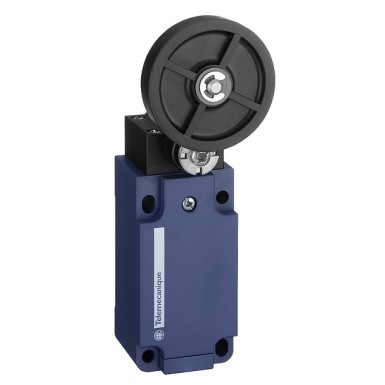 XCKS139 - Limit switch, Limit switches XC Standard - Telemecanique - Limit switch, Limit switches XC Standard, XCKS, elastomer roller lever Ø 50 mm, 1NC+1 NO, snap, Pg13 - Telemecanique - 0
