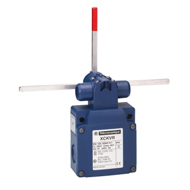 XCKVR44D2H29 - Limit switch, Limit switches XC Standard - Telemecanique - Limit switch, Limit switches XC Standard, XCKVR, reverse head stay put crossed rods, 2x(NC+NO), slow, M20 - Telemecanique - 0