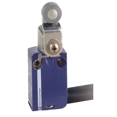 XCMD2116L10SBW - Limit switch, Limit switches XC Standard - Telemecanique - Limit switch, Limit switches XC Standard, XCMD, steel roller lever, 1NC+1 NO, snap, 10 m - Telemecanique - 0