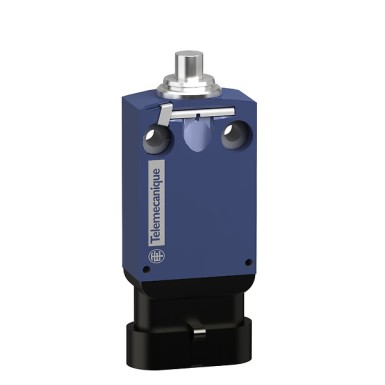 XCMD2510AM4 - Limit switch, Limit switches XC Standard - Telemecanique - Limit switch, Limit switches XC Standard, XCMD, metal end plunger, 1NC+1 NO, slow, AMP 4P - Telemecanique - 0
