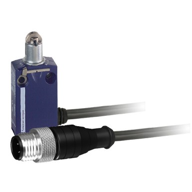 XCMD2910L5 - Limit switch, Limit switches XC Standard - Telemecanique - Limit switch, Limit switches XC Standard, XCMD, metal end plunger, 2NC, snap, 5 m - Telemecanique - 0