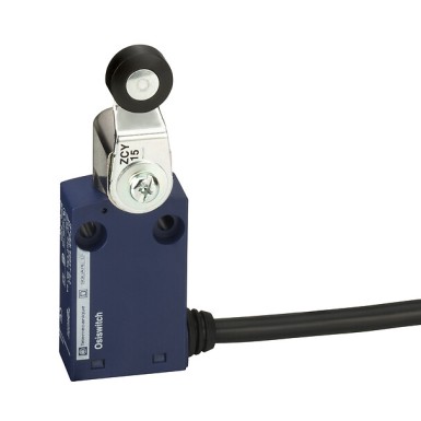 XCMN2115T1 - Limit switch, Limit switches XC Standard - Telemecanique - Limit switch, Limit switches XC Standard, XCMN, thermoplastic roller lever, 1NC+1 NO, snap, 1 m - Telemecanique - 0