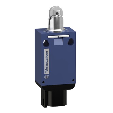 XCMV2102D44 - Limit switch, Limit switches XC Standard - Telemecanique - Limit switch, Limit switches XC Standard, XCMD, steel roller plunger, 1NC+1 NO, snap, DT04 4P - Telemecanique - 0