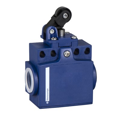 XCNT2128P16TQ - Limit switch, Limit switches XC Standard - Telemecanique - Limit switch, Limit switches XC Standard, plastic with 1 NO and 1 NC - Telemecanique - 0