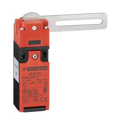 XCSPL761 - Guard switch, Telemecanique Safety switches XCS - Telemecanique - Guard switch, Telemecanique Safety switches XCS, XCSPL, straight lever, to right or to left, 2NC, Pg11 - Telemecanique - 0