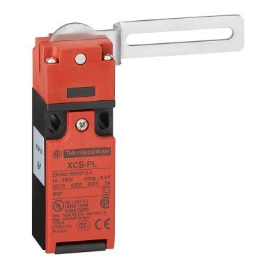 XCSPL771 - Guard switch, Telemecanique Safety switches XCS - Telemecanique - Guard switch, Telemecanique Safety switches XCS, XCSPL, elbowed flush lever, to right, 2NC, Pg11 - Telemecanique - 0
