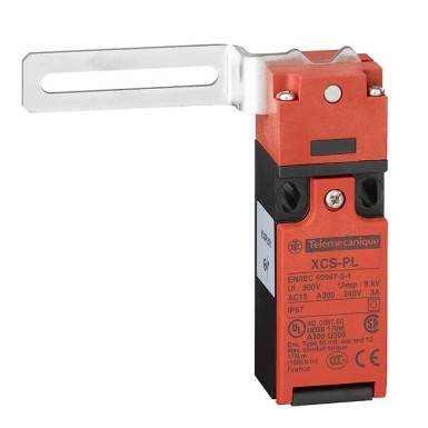 XCSPL791 - Guard switch, Telemecanique Safety switches XCS - Telemecanique - Guard switch, Telemecanique Safety switches XCS, XCSPL, elbowed flush lever, to left, 2NC, Pg11 - Telemecanique - 0