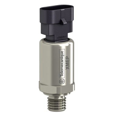 XMEP400BV71F - Electronic pressure sensors, Pressure sensors XM - Telemecanique - Electronic pressure sensors, Pressure sensors XM, transmitter, XMEP, 400 bar, G1/4 A male, 0...10 V, AMP Sup, set of 1 - Telemecanique - 0