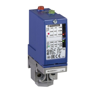 XMLB010C2S11 - Rõhulüliti XMLB 10 baari reguleeritav skaala 2 künnist 1 C/O - Schneider Electric - Rõhulüliti XMLB 10 baari reguleeritav skaala 2 künnist 1 C/O - Schneider Electric - 0