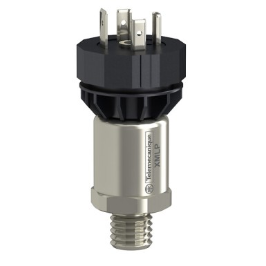 XMLPM60RC23F - Electronic pressure sensors, Pressure sensors XM - Telemecanique - Electronic pressure sensors, Pressure sensors XM, transmitter -14,5...60 PSI, 4...20 mA, 1/4 18NPT male, FPM, DIN - Telemecanique - 0