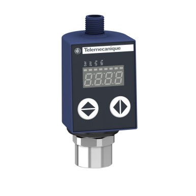 XMLR001G0T25 - Elektroonilised rõhuandurid, rõhuandurid XM, XMLR 1 bar, G 1/4, 24 VDC, 4...20 mA, M12, M12 - Schneider Electric - Elektroonilised rõhuandurid, rõhuandurid XM, XMLR 1 bar, G 1/4, 24 VDC, 4...20 mA, M12, M12 - Schneider Electric - 0