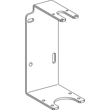 XMLZL006 - Rõhuandurid XM, tagumine kinnitusklamber vibratsioonide > 4 gn jaoks, rõhulüliti XML jaoks - Schneider Electric - Rõhuandurid XM, tagumine kinnitusklamber vibratsioonide > 4 gn jaoks, rõhulüliti XML jaoks - Schneider Electric - 0