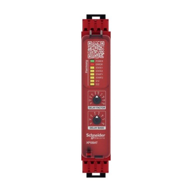 XPSBAT12A1AC - Ajaviivitatud väljund, Harmony XPS, Estop, valvur, OSSD, 24 V AC/DC, vedru. - Schneider Electric - Ajaviivitatud väljund, Harmony XPS, Estop, valvur, OSSD, 24 V AC/DC, vedru. - Schneider Electric - 6