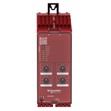 XPSUAT13A3AC - Ohutusmoodul, Harmony Safety Automation, kat.4, omadused XPSUAK + viivitatud väljundid, 24v AC/DC, vedru - Schneider Electric - Ohutusmoodul, Harmony Safety Automation, kat.4, omadused XPSUAK + viivitatud väljundid, 24v AC/DC, vedru - Schneider Electric - 3