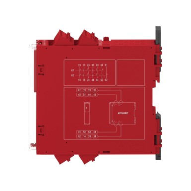 XPSUEP14AC - Ohutusmoodul, Harmony Safety Automation, Cat.4, laienduskasutus koos universaalvahemikuga, 24v AC/DC, vedru - Schneider Electric - Ohutusmoodul, Harmony Safety Automation, Cat.4, laienduskasutus koos universaalvahemikuga, 24v AC/DC, vedru - Schneider Electric - 6