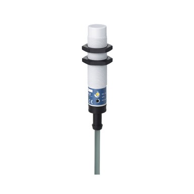 XT218A1NAL2 - Capacitive proximity sensors XT, cylindrical M18 - Telemecanique - Capacitive proximity sensors XT, cylindrical M18, plastic, Sn 8 mm, cable 2 m - Telemecanique - 0