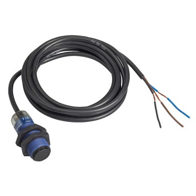 XUB1APANL2 - Photoelectric sensors XU, XUB - Telemecanique - Photoelectric sensors XU, XUB, reflex, Sn 4 m, 12...24 VDC, cable 2 m - Telemecanique - 0