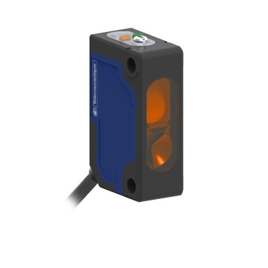 XUM5ANXBL2 - Photoelectric sensors XU, miniature - Telemecanique - Photoelectric sensors XU, miniature, diffuse long, Smax=1.9 m, NPN, cable 2 m - Telemecanique - 0