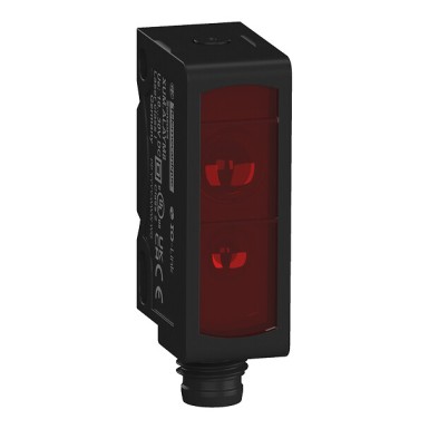 XUM8ALAYM8 - Photoelectric sensors XUM8, BGS - Telemecanique - Photoelectric sensors XUM8, BGS, Laser, Sn 150mm, IO-Link, Connector M8 - Telemecanique - 0