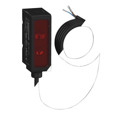 XUMTARAYL2 - Photoelectric sensors XUMT, Transparent reflex - Telemecanique - Photoelectric sensors XUMT, Transparent reflex, Plastic, Sn 2m, IO-Link, Cable 2m - Telemecanique - 0