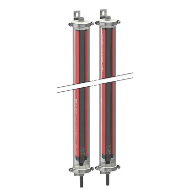XUSL4E30H061LWH - Telemecanique - Safety light curtain type 4, Telemecanique Safety light curtains XUSL, XUSL Hand IP69K with Heating, Long Sensing Range, Hp = 610 mm, R=30 mm