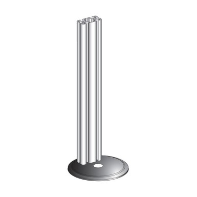XUSZSS125 - Telemecanique - Telemecanique Safety light curtains XUSL, Column without mirror 1200 mm for light curtains, Hp = 1210 mm