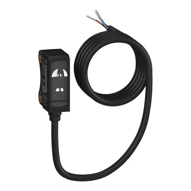 XUT8ABAYL2 - Photoelectric sensors XUT8, BGS - Telemecanique - Photoelectric sensors XUT8, BGS, Blue light, Sn 100mm, IO-Link, Cable 2m - Telemecanique - 0