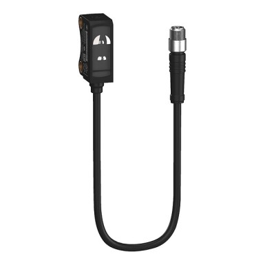 XUT8ABAYP02 - Photoelectric sensors XUT8, BGS - Telemecanique - Photoelectric sensors XUT8, BGS, Blue light, Sn 100mm, IO-Link, Pigtail M8 20cm - Telemecanique - 0