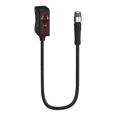 XUT8ALAYP02 - Photoelectric sensors XUT8, BGS - Telemecanique - Photoelectric sensors XUT8, BGS, Laser, Sn 70mm, IO-Link, Pigtail M8 20cm - Telemecanique - 0
